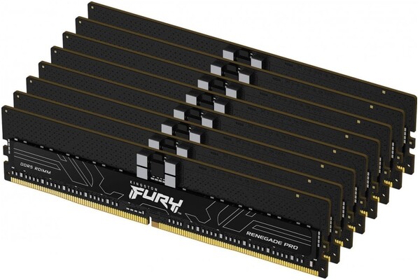 Pamięć RAM Kingston Fury Renegade 256GB DDR5 5600MHz 1.25V 36CL