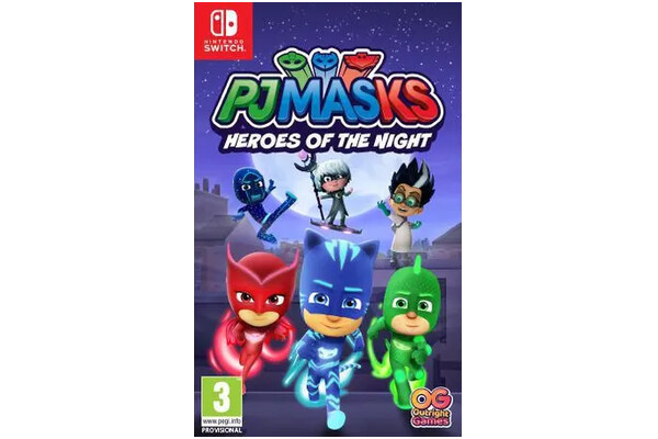 PJ MASKS Pidżamersi Bohaterowie Nocy Nintendo Switch