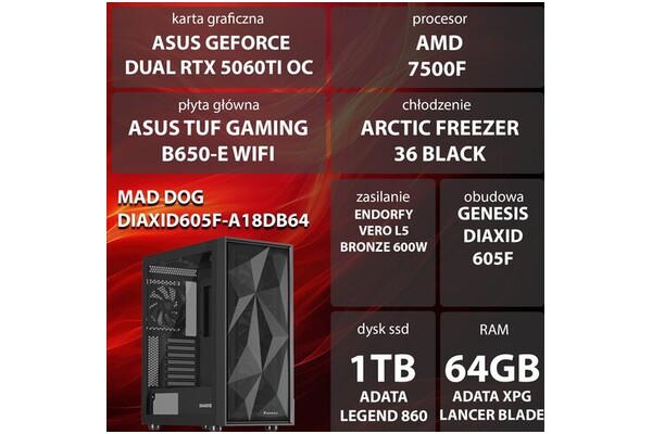 Mad Dog DIAXID605F-A18DB64