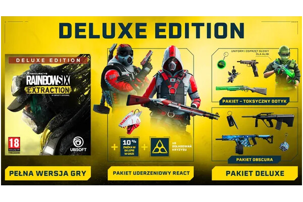Rainbow Six Extraction Edycja Deluxe PlayStation 4