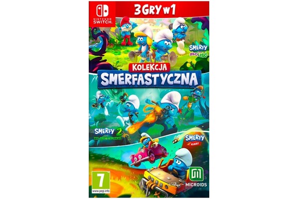 Smerfy Kolekcja Smerfastyczna 3w1 Nintendo Switch