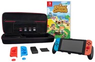 Konsola Nintendo Switch czarny + Animal Crossing New Horizons + Kontroler Switch