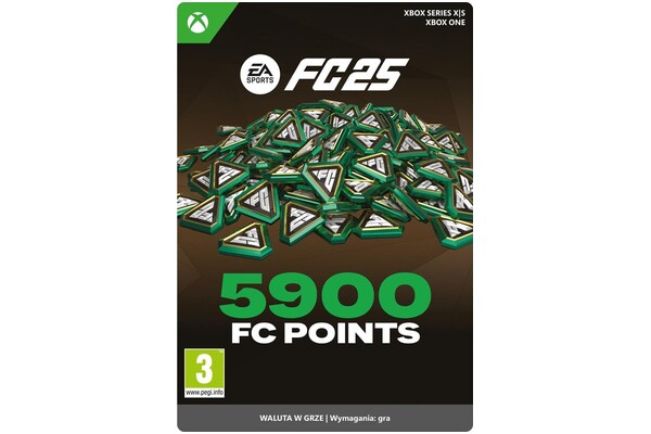EA SPORTS FC 25 FC POINTS Edycja 5900 Xbox (Series S/X)