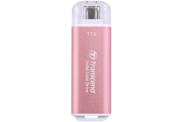 Dysk zewnętrzny SSD Transcend ESD300P 1TB różowy
