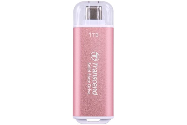 Dysk zewnętrzny SSD Transcend ESD300P 1TB różowy