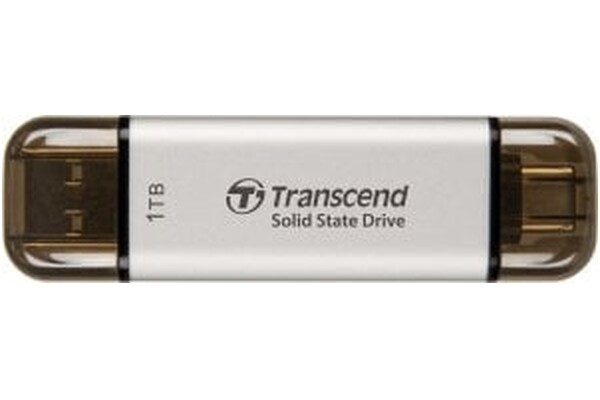 Dysk zewnętrzny SSD Transcend ESD310S 1TB srebrny