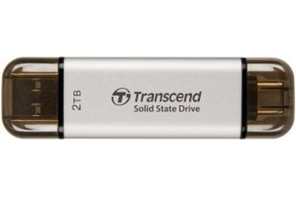 Dysk zewnętrzny SSD Transcend ESD310S 2TB srebrny