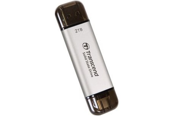 Dysk zewnętrzny SSD Transcend ESD310S 2TB srebrny