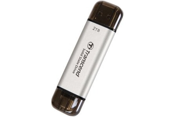 Dysk zewnętrzny SSD Transcend ESD310S 2TB srebrny