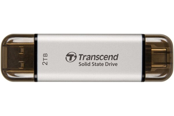 Dysk zewnętrzny SSD Transcend ESD310S 2TB srebrny