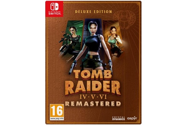 Tomb Raider IV VI Remastered Starring Lara Croft Deluxe Edi Nintendo Switch