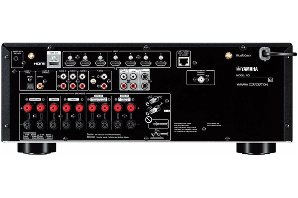 Amplituner 7.2 Yamaha RX-V6A czarny