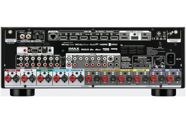Amplituner 9.4 Denon AVC-X3800H czarny