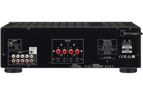 Amplituner 2.0 Pioneer SX-10AEB czarny