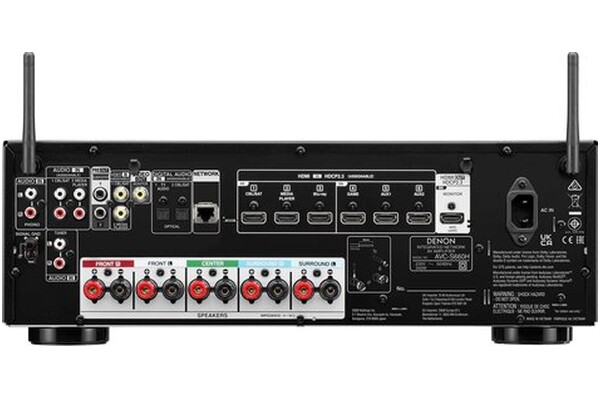 Amplituner 5.2 Denon AVC-S660H czarny