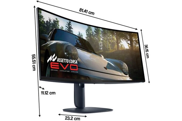 Monitor 34.2" DELL AW3425DW czarny