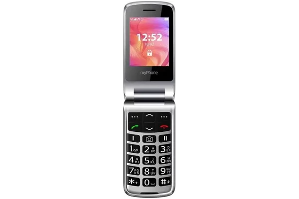 Smartfon myPhone Rumba 2 czarno-srebrny 2.40" poniżej 0.5GB/poniżej 0.5GB
