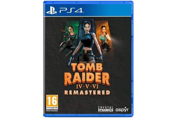Tomb Raider IV VI Remastered Starring Lara Croft PlayStation 4