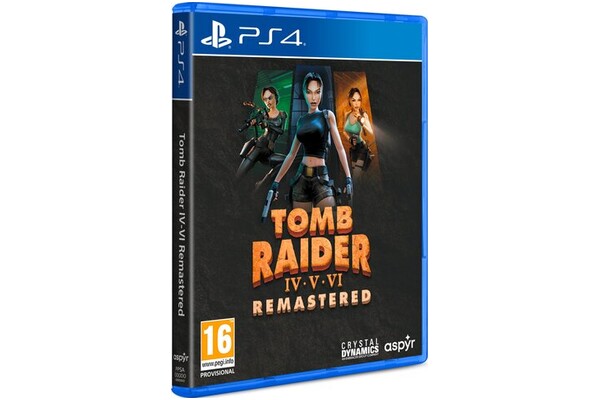Tomb Raider IV VI Remastered Starring Lara Croft PlayStation 4