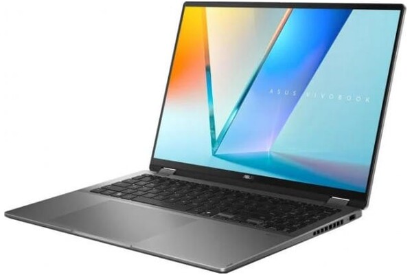 Laptop ASUS Vivobook 16 16.0" Intel Core Ultra 7 258V Intel Arc 32GB 2TB SSD Windows 11 Home szary
