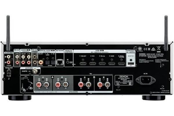 Amplituner 2.2 Denon DRA-800H srebrny