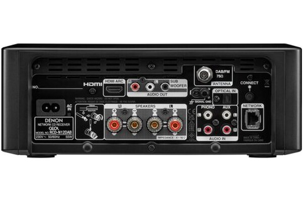 Amplituner 2.0 Denon RCD-N12 czarny