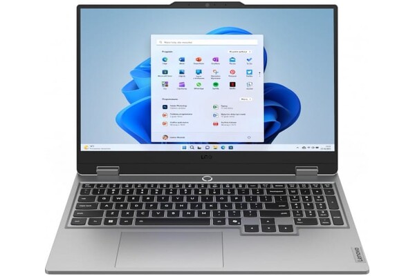 Laptop Lenovo LOQ 15 15.6" Intel Core i5 13450HX Nvidia GeForce RTX 5060 32GB 1TB SSD Windows 11 Home srebrny