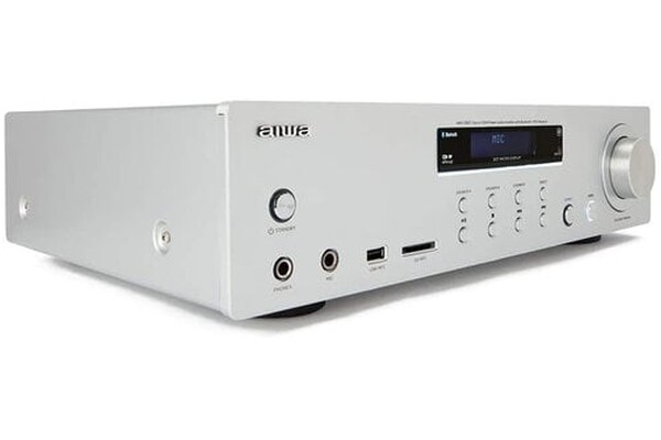 Amplituner 2.0 Aiwa AMU-120BT srebrny
