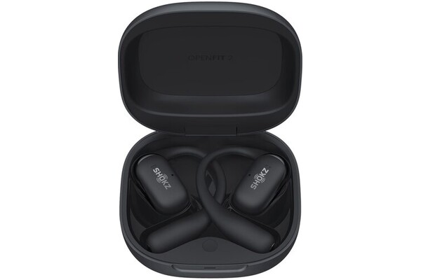 Słuchawki Shokz OpenFit 2 przewodnictwo powietrzne Bezprzewodowe czarny