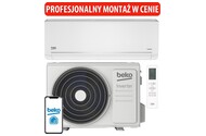 Klimatyzator ścienny SPLIT z montażem Beko BEEPGH095/BEEPGH096 2600W 54dB