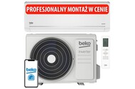 Klimatyzator ścienny SPLIT z montażem Beko BEEPGH180/BEEPGH181 5000W 58dB