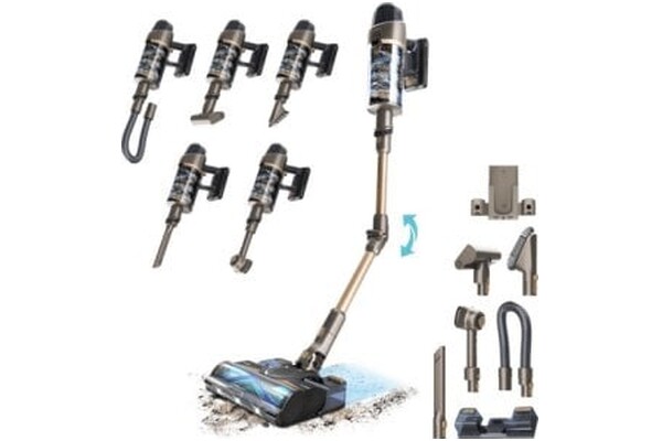 Odkurzacz Cecotec 12500 Conga Rockstar pionowy bezworkowy czarny