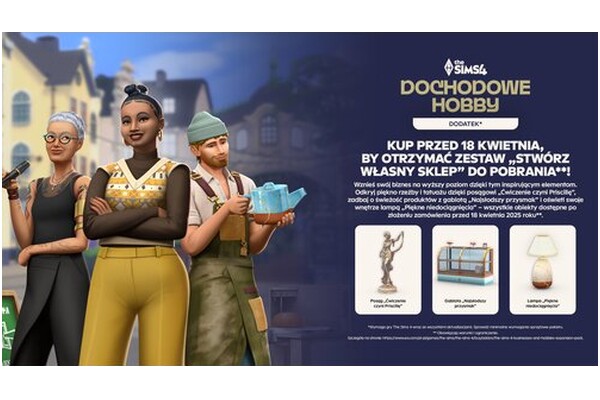 The Sims 4 Dochodowe hobby PC