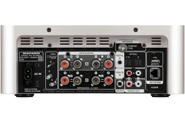 Amplituner 2.0 Marantz M-CR612 Melody X srebrno-złoty