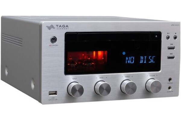 Amplituner 2.0 TAGA Harmony HTR-1000CD srebrny