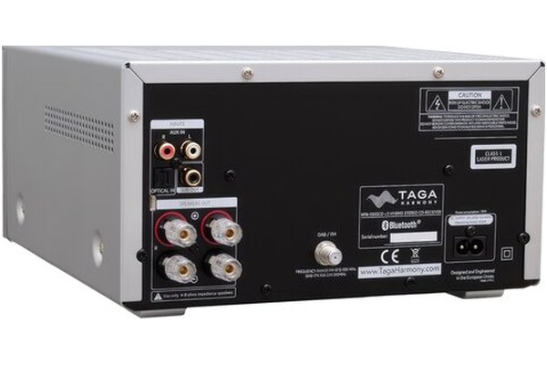 Amplituner 2.0 TAGA Harmony HTR-1000CD srebrny