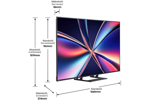 Telewizor Hisense 75E8Q 75" 4K Ultra HD