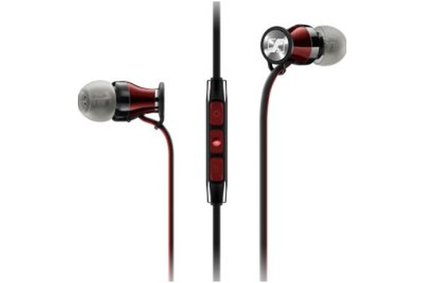 Słuchawki Sennheiser Momentum In-Ear Douszne Przewodowe czerwony