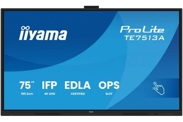 Monitor 75.0" IIYAMA TE7513A-B1AG czarny