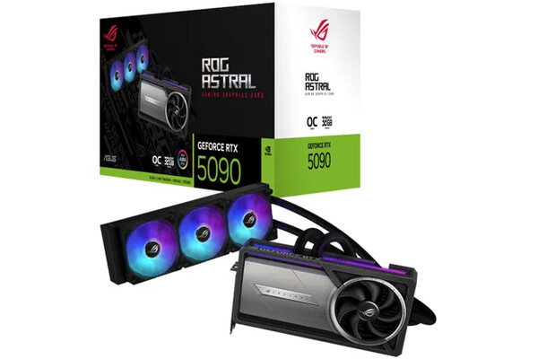 Karta graficzna ASUS RTX 5090 ROG LC OC 32GB GDDR7