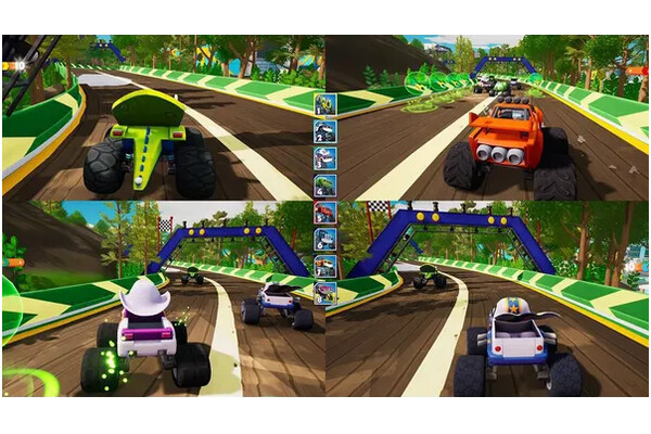 Blaze i Megamaszyny Wyścigówki ze Zderzakowa Xbox One