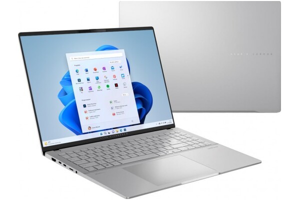 Laptop ASUS Vivobook S16X 16.0" AMD Ryzen AI 7 350 AMD Radeon 860M 24GB 1TB SSD Windows 11 Home srebrny