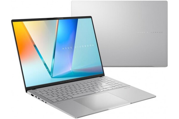 Laptop ASUS Vivobook S16X 16.0" AMD Ryzen AI 7 350 AMD Radeon 860M 24GB 1TB SSD Windows 11 Home srebrny