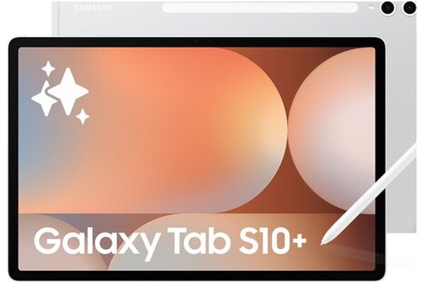 Tablet Samsung Galaxy Tab S10+ 12.40" Mediatek MT6989 12.0GB/256GB, WiFi, srebrny