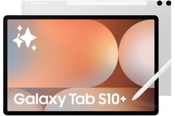 Tablet Samsung Galaxy Tab S10+ 12.40" MediaTek Dimensity 9300 12.0GB/256GB, WiFi, srebrny