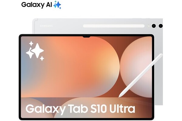 Tablet Samsung Galaxy Tab S10 Ultra 14.60" Mediatek MT6989 12.0GB/512GB, WiFi, srebrny