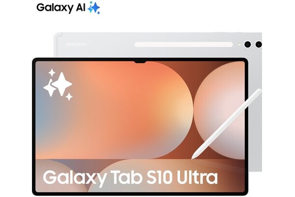 Tablet Samsung Galaxy Tab S10 Ultra 14.60" Mediatek MT6989 16.0GB/1TB, WiFi, srebrny