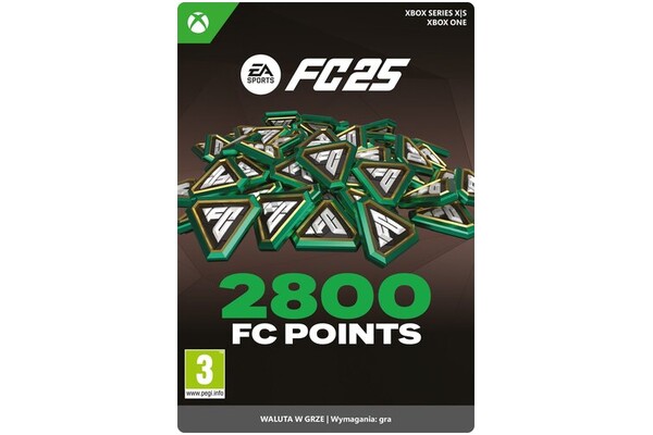FC 25 Ultimate Team Edycja 2800 punktów Xbox (One/Series S/X)