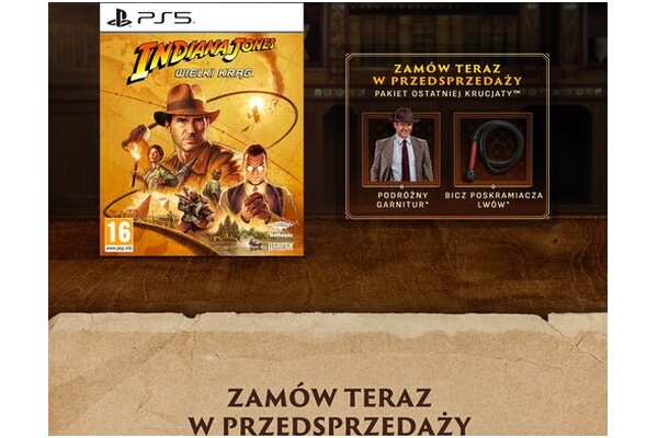 Indiana Jones i Wielki Krąg Edycja Standardowa PlayStation 5