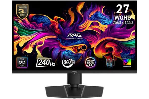 Monitor 26.5" MSI MAG MAG 271QP czarny